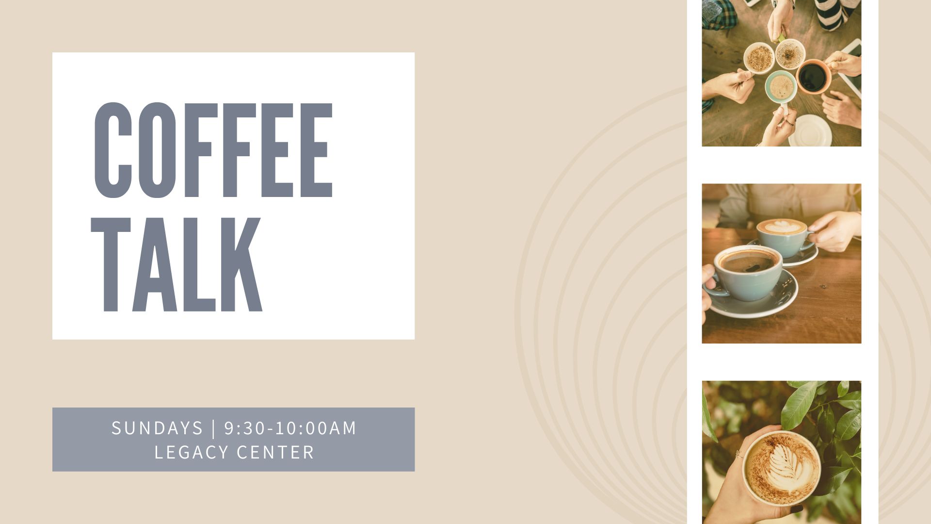 Coffee Talk Peoples Church