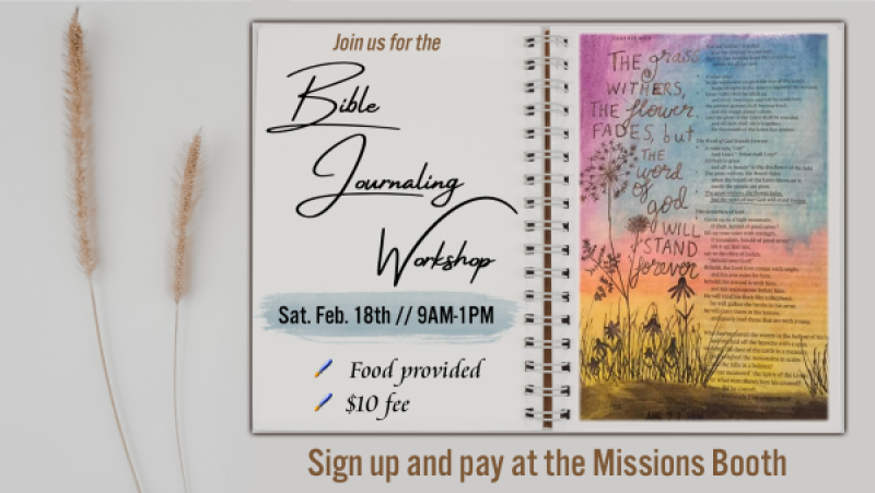 Bible Journaling Workshop