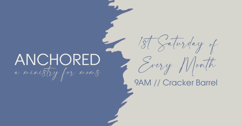 Anchored: A Ministry for Moms    