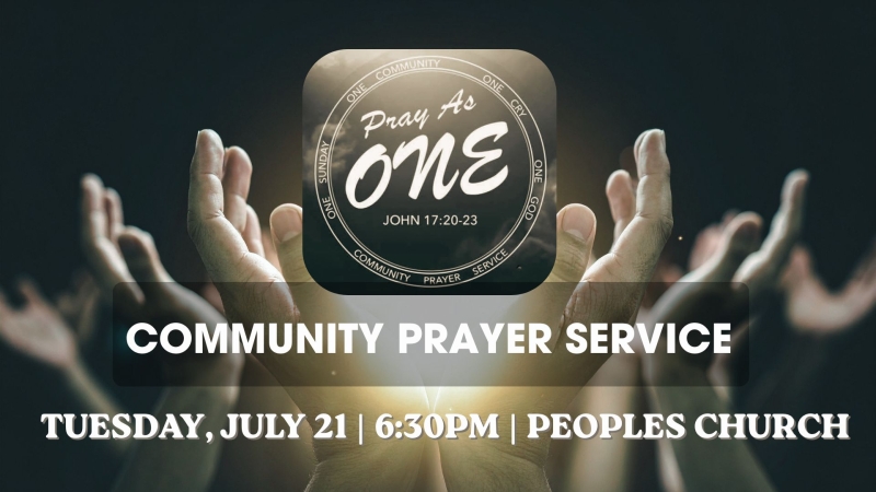 Pray As One Community Service