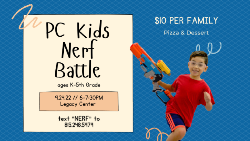 PC Kids Nerf Battle