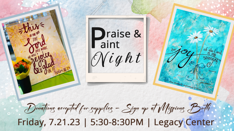 Praise & Paint Night